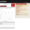 Stat Block Editor