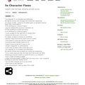 5e Character Flaws