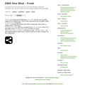 D&D One Shot