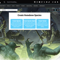 Homebrew Species Creator