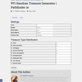 Random Treasure Generator (Pathfinder 1e)